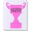 Fashion Best Friends Forever Note Card Humour & Love
