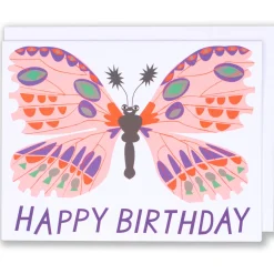 Outlet Butterfly Happy Birthday Note Card Birthday