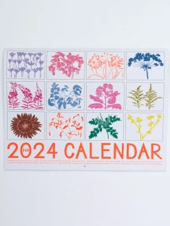 Fashion 2024 Calendar - Pollinator Plants! Calendar