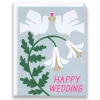Discount Doves Happy Wedding Note Card Congratulations & Wedding