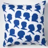 Clearance Electric Blue Radical Women Pillow Yardage