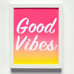 Best Sale Good Vibes Affirmation Print Affirmation