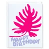 Discount Happy Birthday Leaf Note Card Birthday