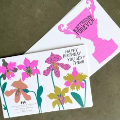 Best Sale Happy Birthday You Sexy Thing Orchid Note Card Humour & Love