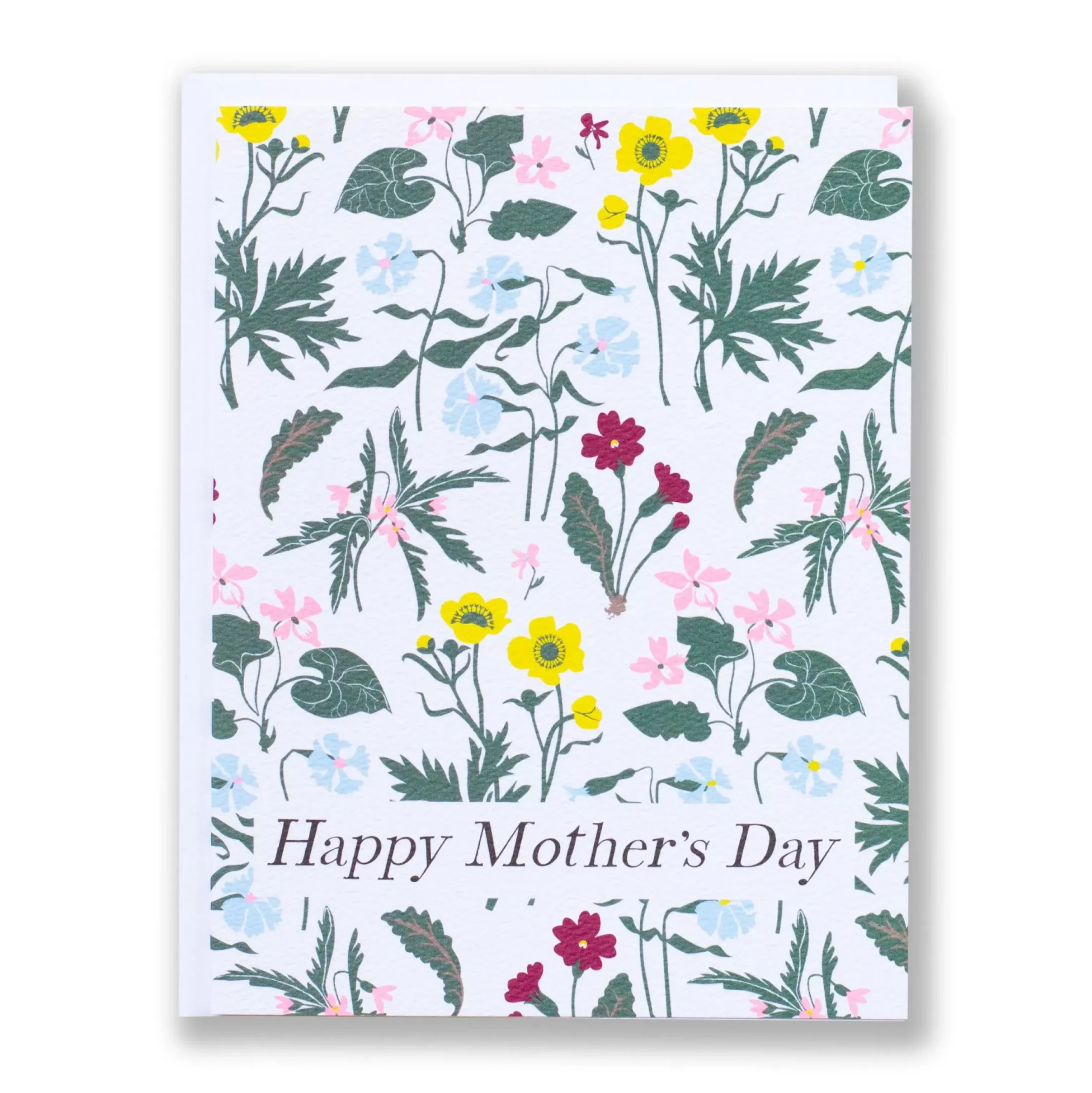 Best Happy Mother's Day Wildflowers Note Card Dad & Mom
