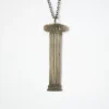 Store Ionic Column Necklace In Bronze Jewels
