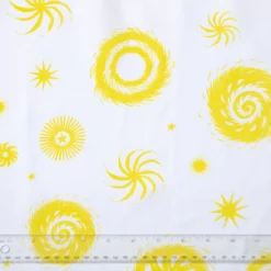 Store Lemon Yellow On White Fireworks All-Linen Pillow Cover Pillows