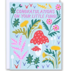 Online Little Baby Fungi Note Card Baby