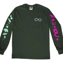 Fashion Lucky Charms Long Sleeved Skate Shirt Tops & Bottoms