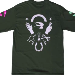 Fashion Lucky Charms Long Sleeved Skate Shirt Tops & Bottoms