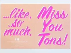 Outlet Miss You Tons - Note Card Friendship