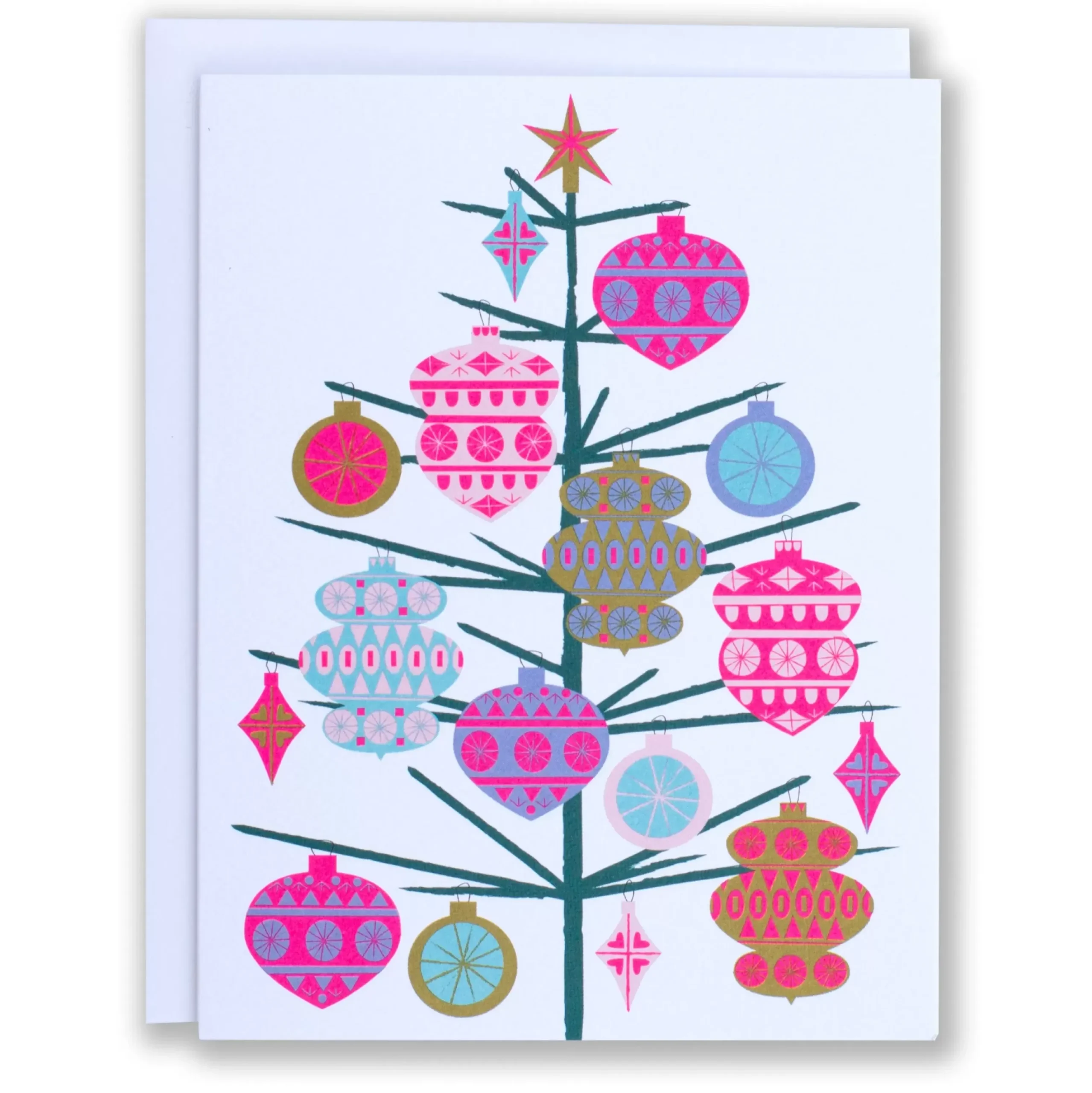 Online Ornament Tree Christmas Card Holiday