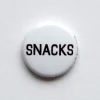 Sale Snacks 1" Button Pins & Buttons