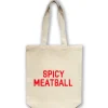 Outlet Spicy Meatball Tote Bag Hats & Totes