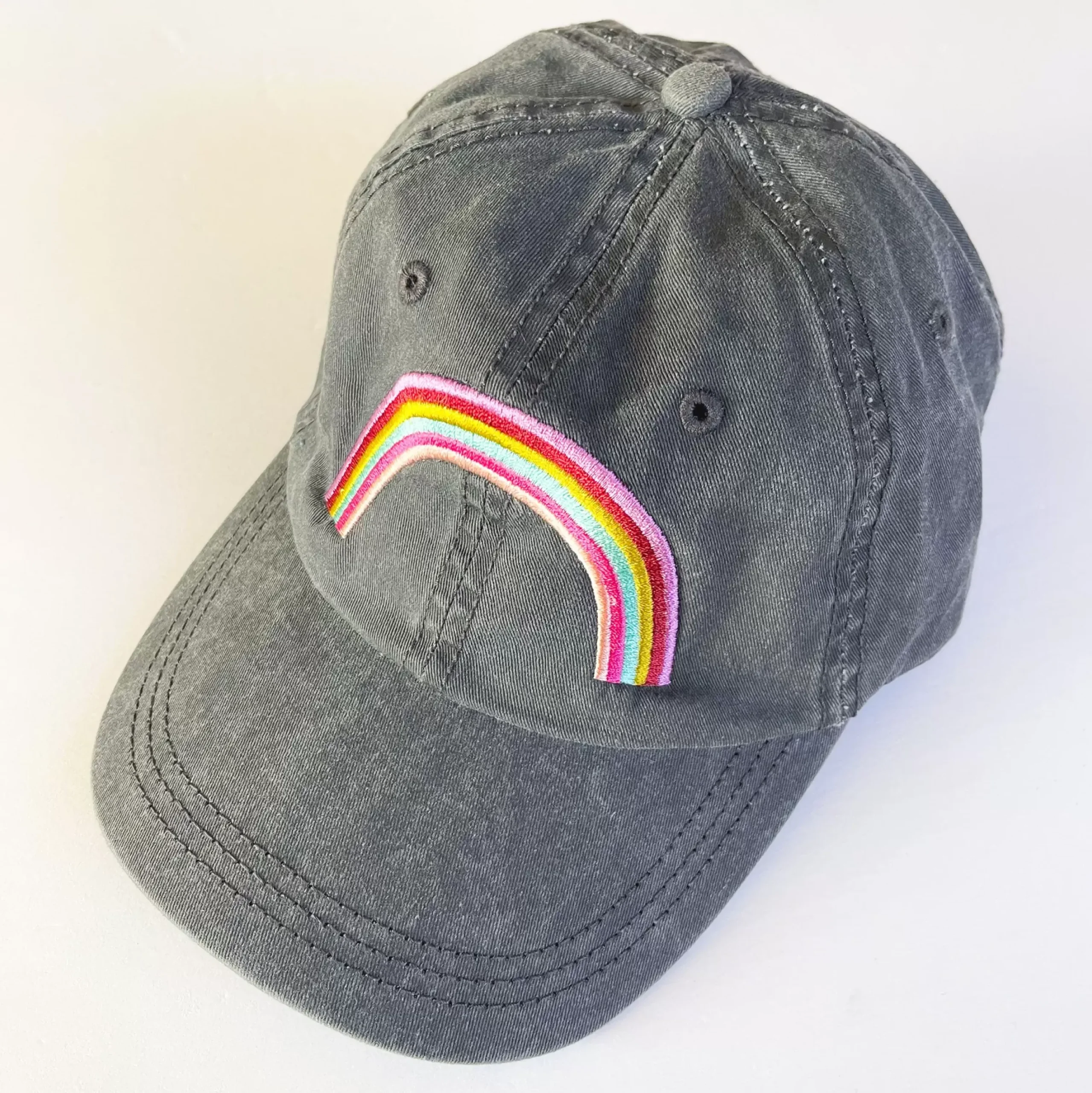 Cheap Super Rainbow Baseball Cap Hats & Totes