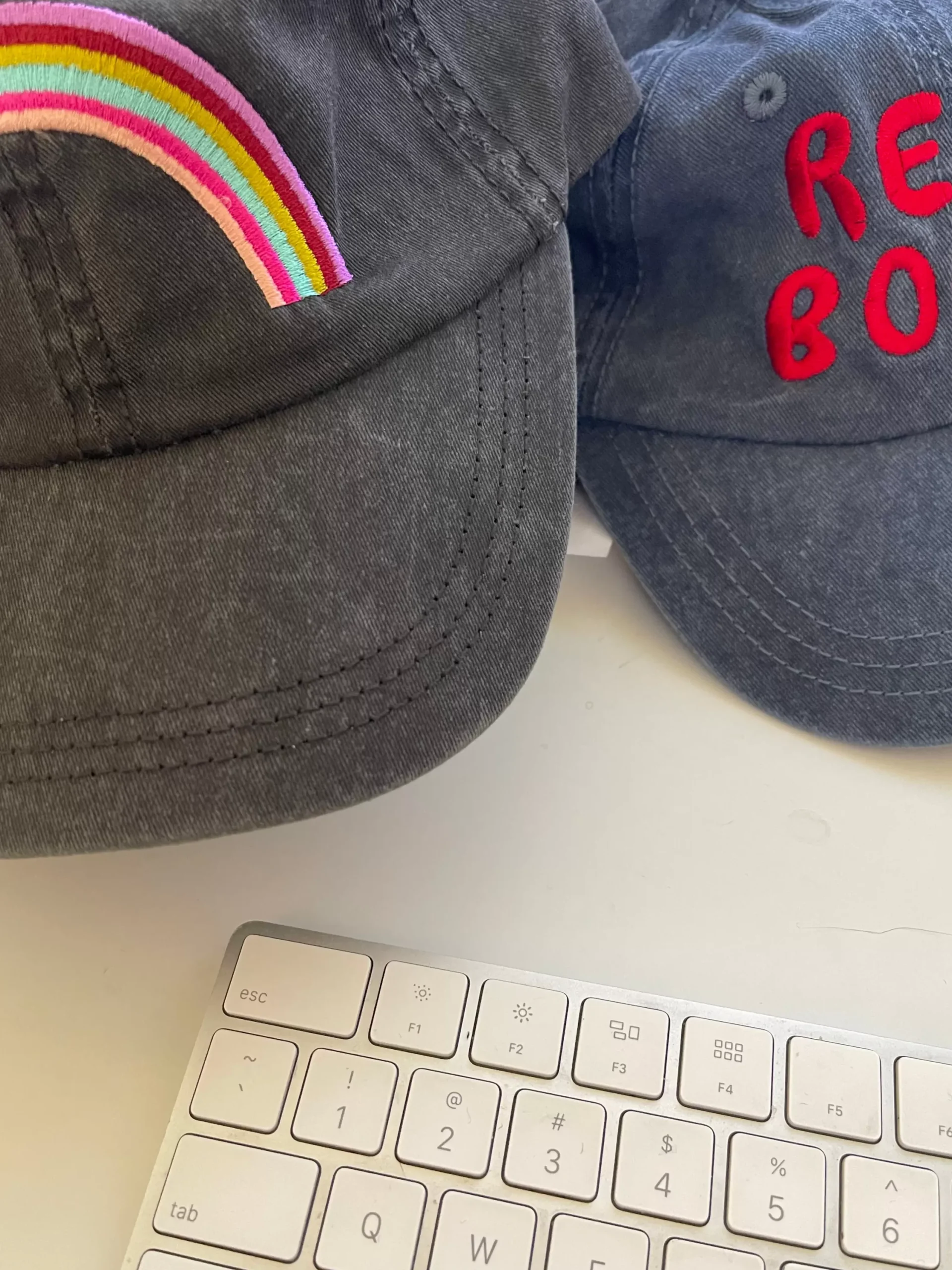 Cheap Super Rainbow Baseball Cap Hats & Totes