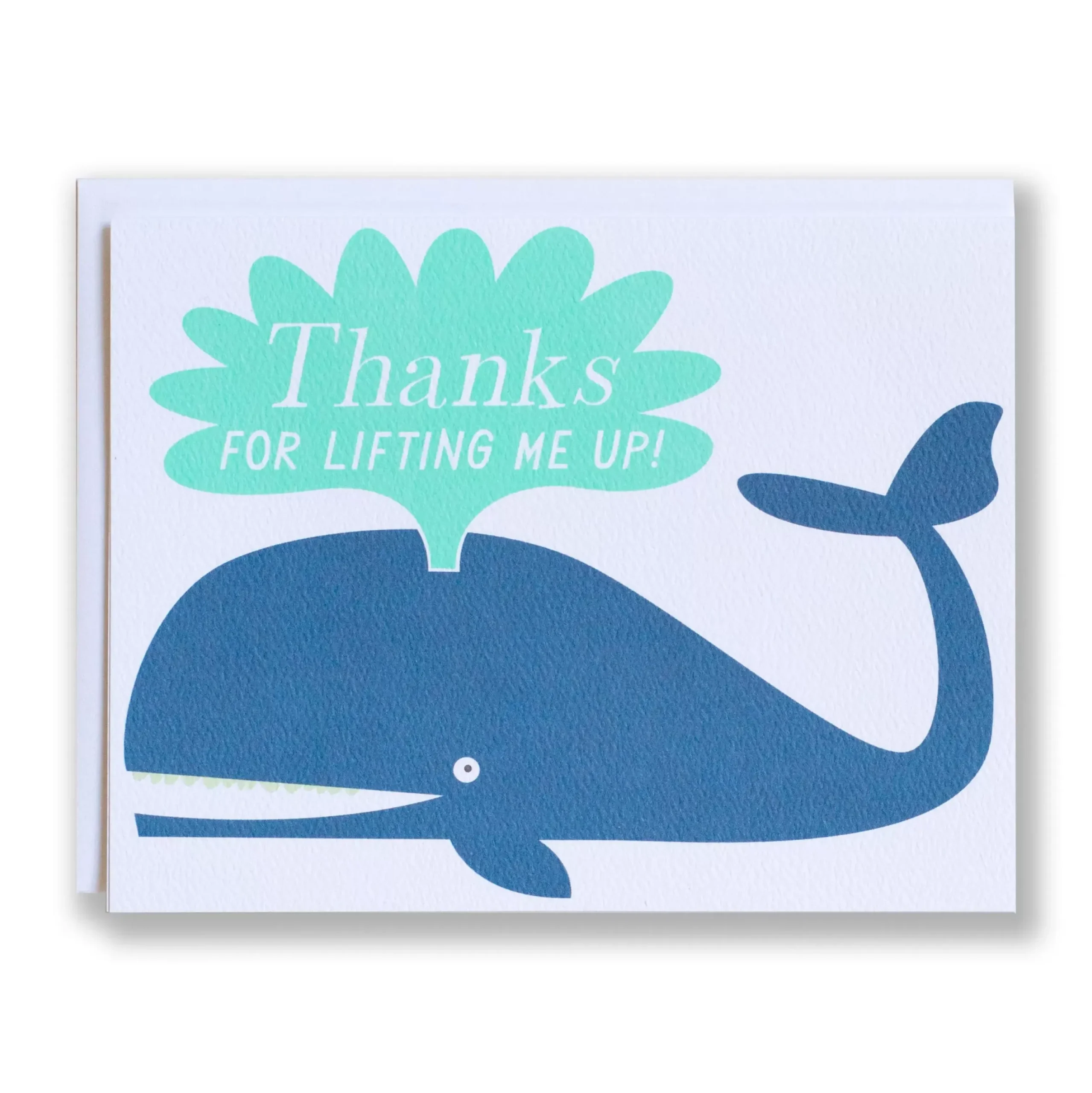 Best Thanks Whale Note Card Thank You