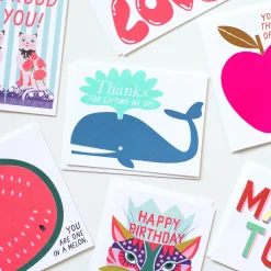 Best Thanks Whale Note Card Thank You