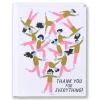 Fashion Thank You For Everything Note Card Thank You
