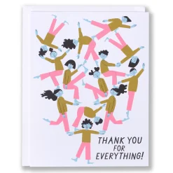 Fashion Thank You For Everything Note Card Thank You