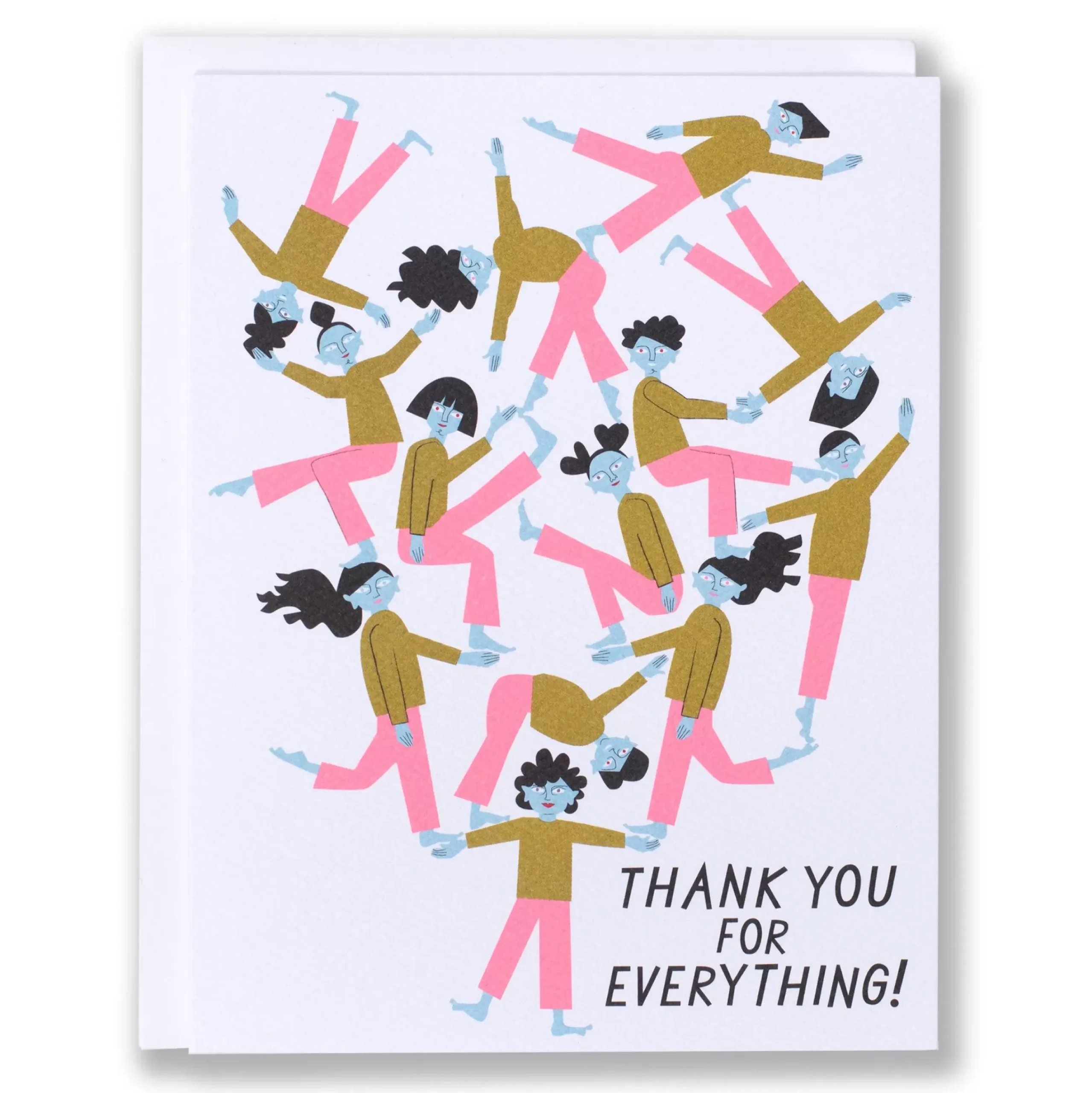 Fashion Thank You For Everything Note Card Thank You