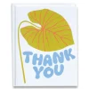 Fashion Thank You Leaf Note Card Thank You