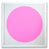 Best The Neon Pink Sun Screenprint Square
