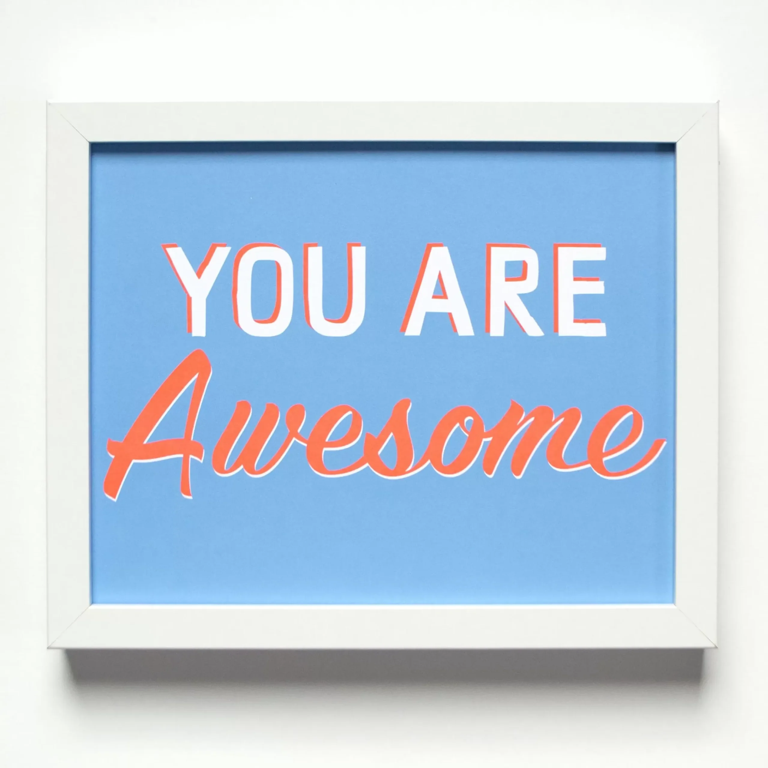 Cheap You Are Awesome Affirmation Print Affirmation