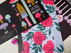 Shop You Make Everything Magic Mushrooms Note Card Friendship
